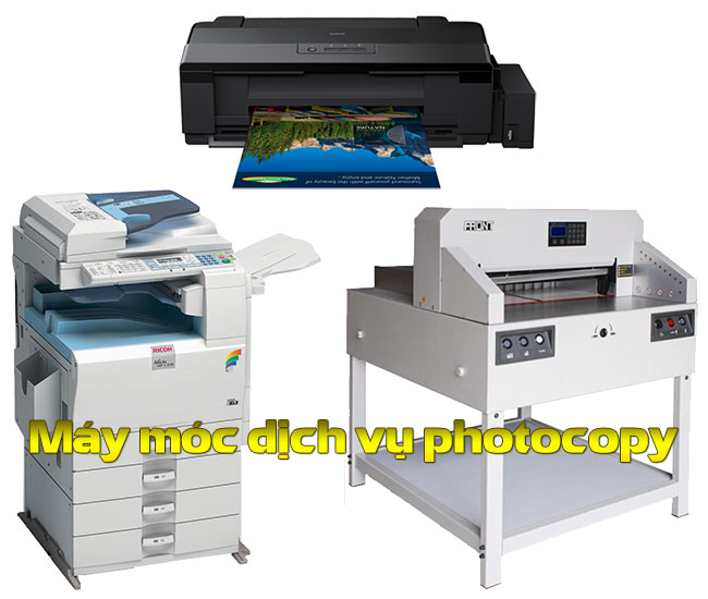 Dịch vụ photocopy có cần sử dụng máy cắt bế decal tem nhãn không?