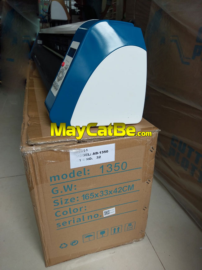 Máy cắt bế decal tem nhãn khổ 1m2 AB-1350