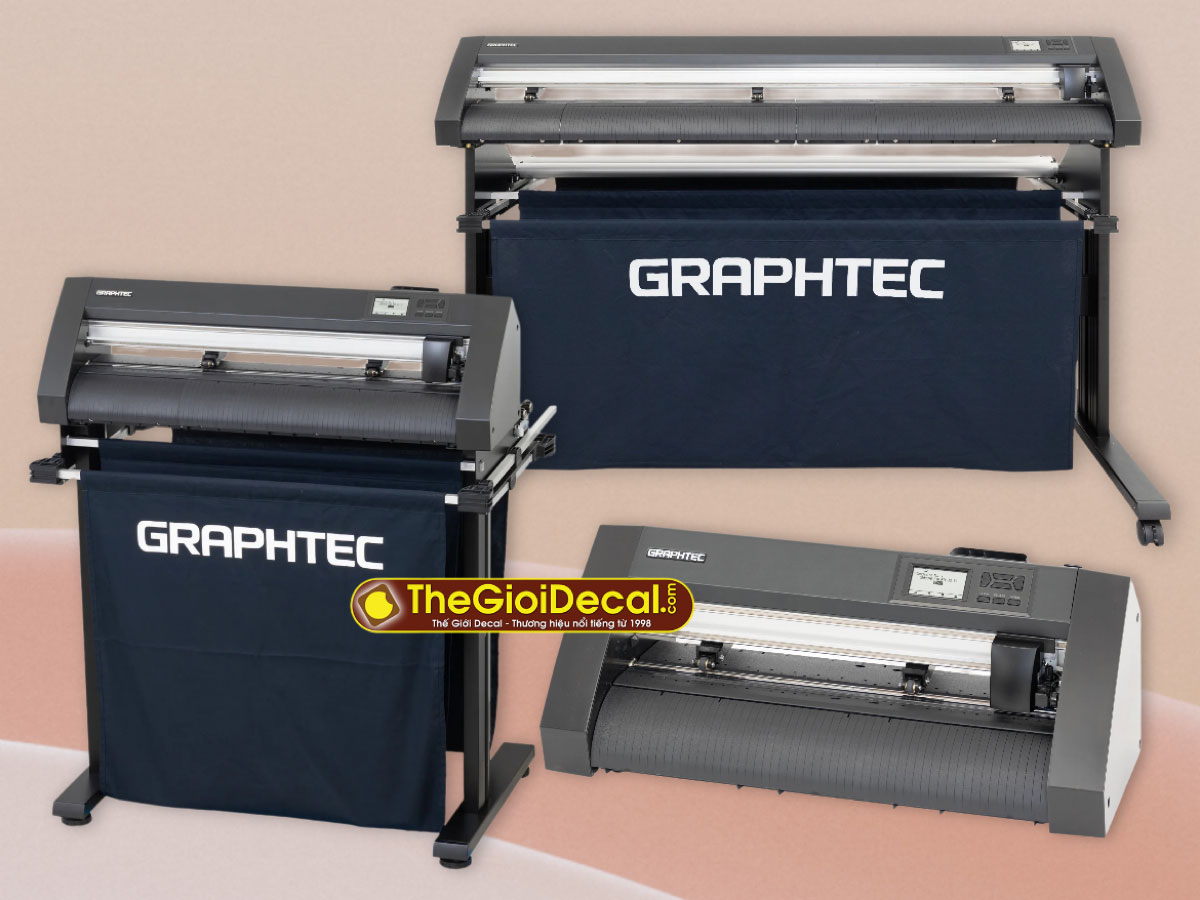 Máy cắt bế decal tem nhãn Graphtec CE8000